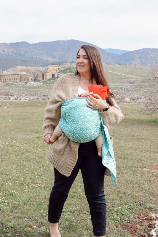Zubu%20Ring%20Sling%20-%20Daisy%20Mint%20Green%20-%20Baby%20Carrier
