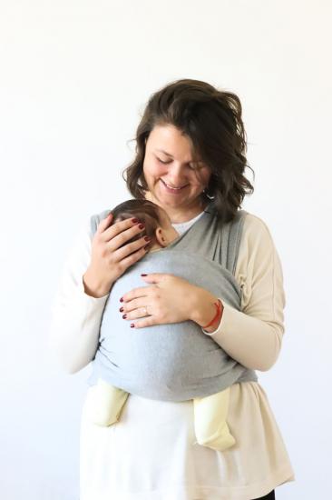 ZuBu Wrap Sling Gray Melange